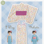 Pattern pattern pattern girl 2way Yukata - nomura tailor