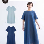 Pattern Paper: Short-sleeved A-line dress - nomura tailor