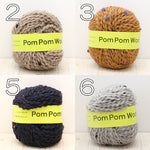 DARUMA Pom-Pom Wool Yarn - nomura tailor