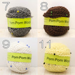 DARUMA Pom-Pom Wool Yarn - nomura tailor