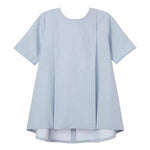 Pattern Paper Shoulder Tuck Blouse - nomura tailor