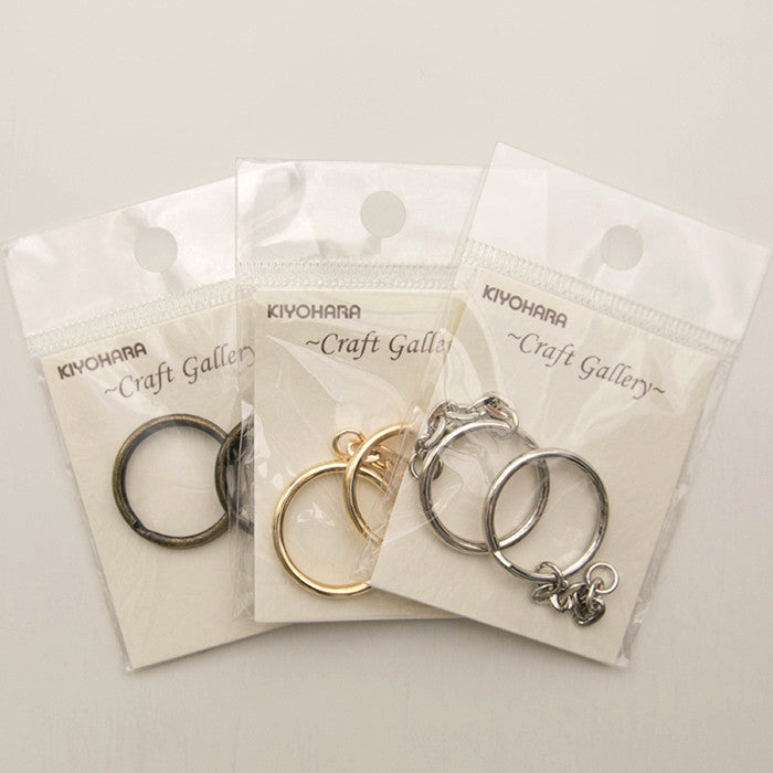 metal round key chains - nomura tailor