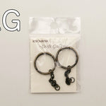 metal round key chains - nomura tailor