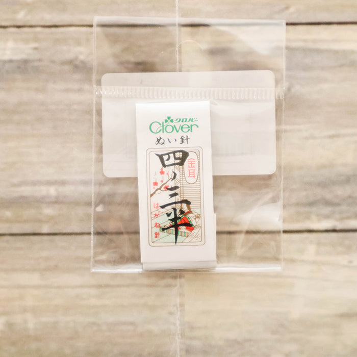 Clover Sewing Needles Gold Eye Needles 4 No.3.5 - nomura tailor