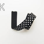 Polka dot weave rubber 2cm - nomura tailor