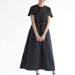 Pattern Paper Flat-colored Dress - nomura tailor