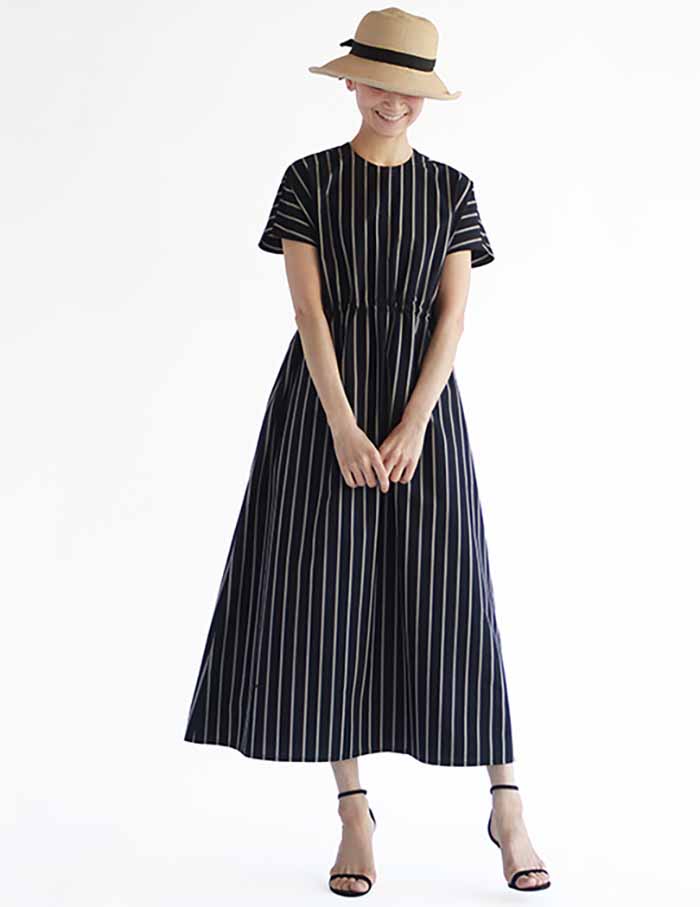 Pattern Paper Flat-colored Dress - nomura tailor