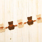 Bonnie Lace - Bear Heart Approx.35 mm width - nomura tailor