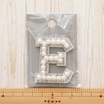Sticker Patch - Pearl Alphabet E - nomura tailor