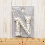 Sticker Patch - Pearl Alphabet N - nomura tailor