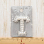 Sticker Patch - Pearl Alphabet T - nomura tailor