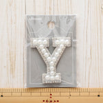 Sticker Patch - Pearl Alphabet Y - nomura tailor