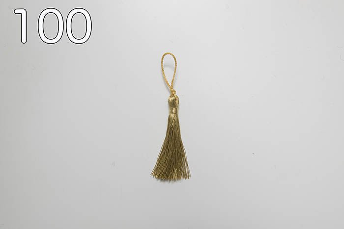 Metallic Yarn Tassel 6.5cm - nomura tailor