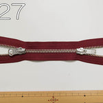 Metal zipper opening up and down 80cm - nomura tailor