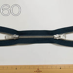 Metal zipper opening up and down 80cm - nomura tailor