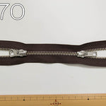 Metal zipper opening up and down 80cm - nomura tailor