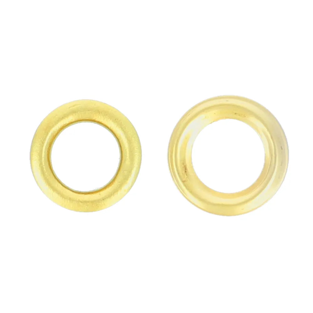Single-Sided Eyelets, Inner Diameter Approx. 7 mm, 12 Pairs - nomura tailor
