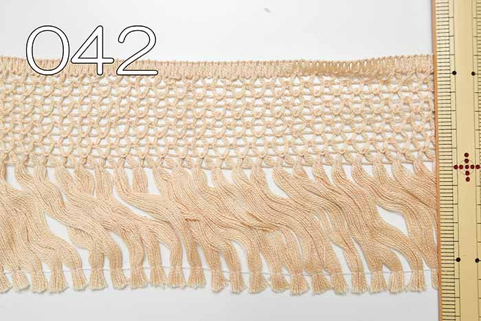 DARIN Silet Cotton Fringe 150mm - nomura tailor