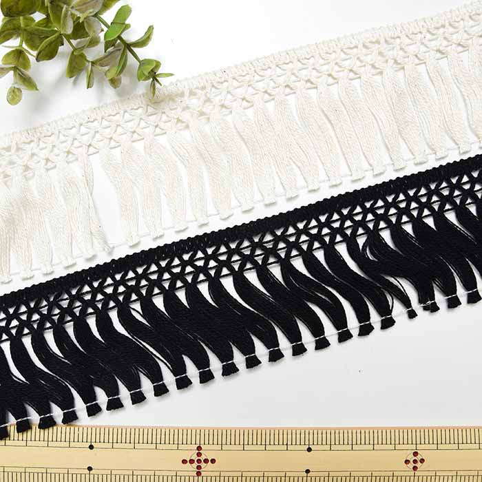 DARIN Silet Cotton Fringe 65mm - nomura tailor