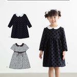 Pattern pattern pattern with child collar dress - nomura tailor