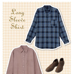 Pattern pattern pattern long sleeve shirt - nomura tailor