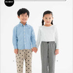 Pattern/pattern paper Children Cropped Pants - nomura tailor