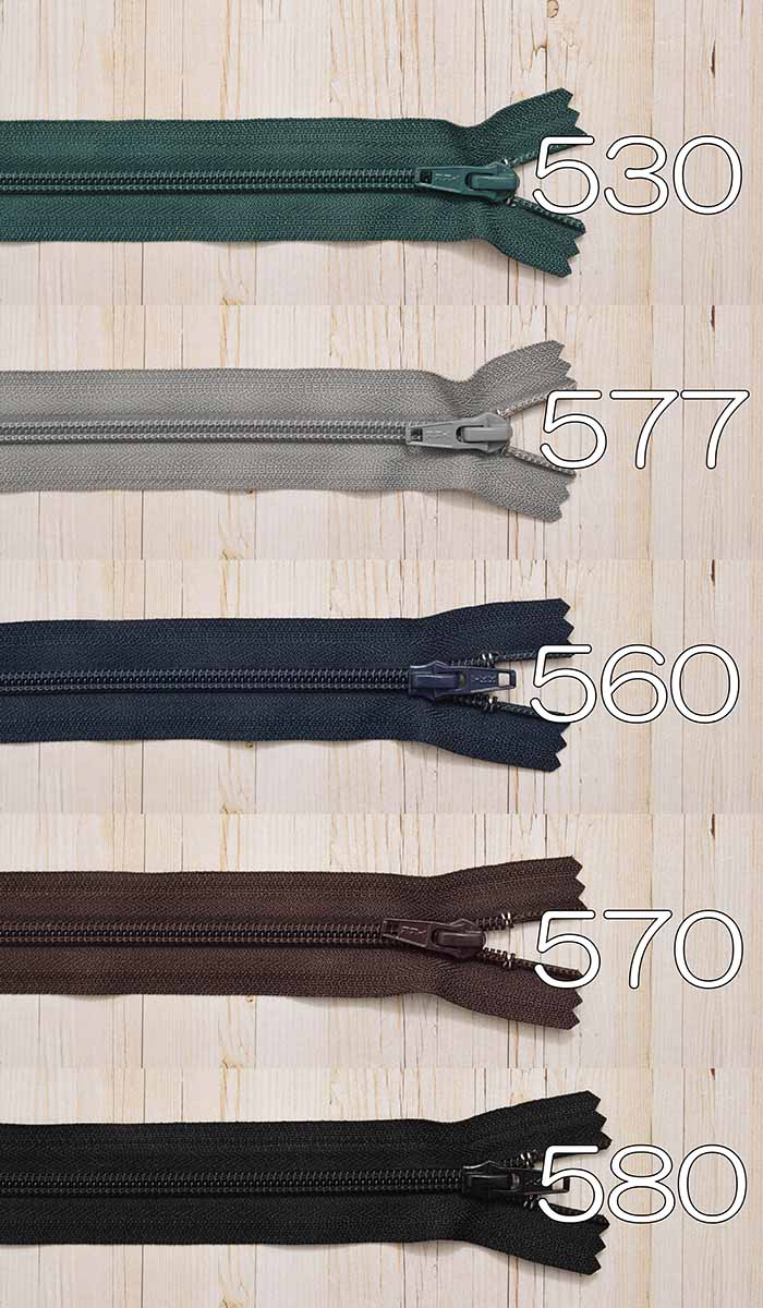 YKK coil fastener 40cm - nomura tailor