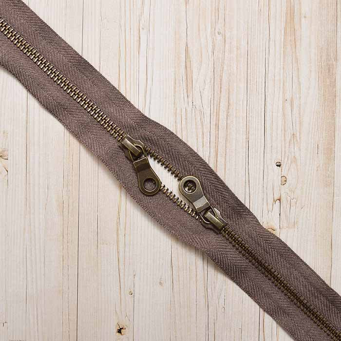 Marble tape zipper 60cm double opening - nomura tailor