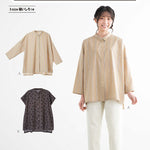 Pattern / pattern wide shirt - nomura tailor