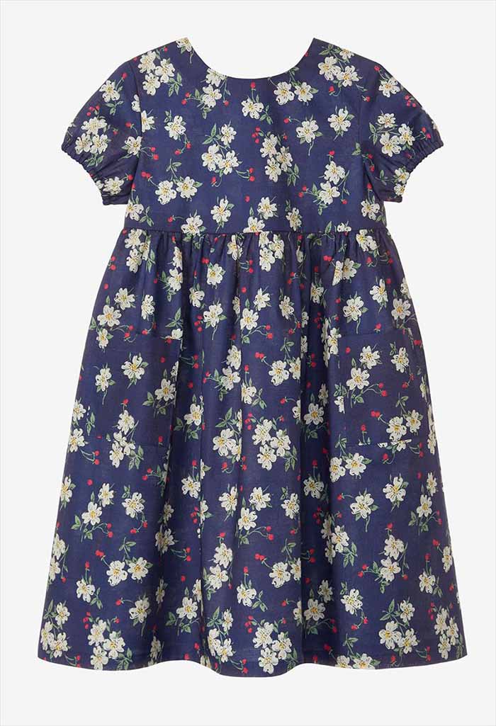 Pattern/pattern paper Children Gathered Waist Dress - nomura tailor