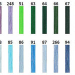 Sharpespe bread Missin thread 60th place 700m winding ordinary region ≪ Green Blue ≫ - nomura tailor