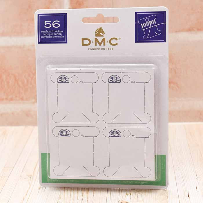 Set of 56 cardboard cards for DMC thread - nomura tailor