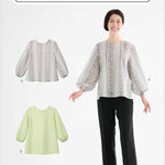 Pattern/pattern Voluminous Sleeve Blouse - nomura tailor