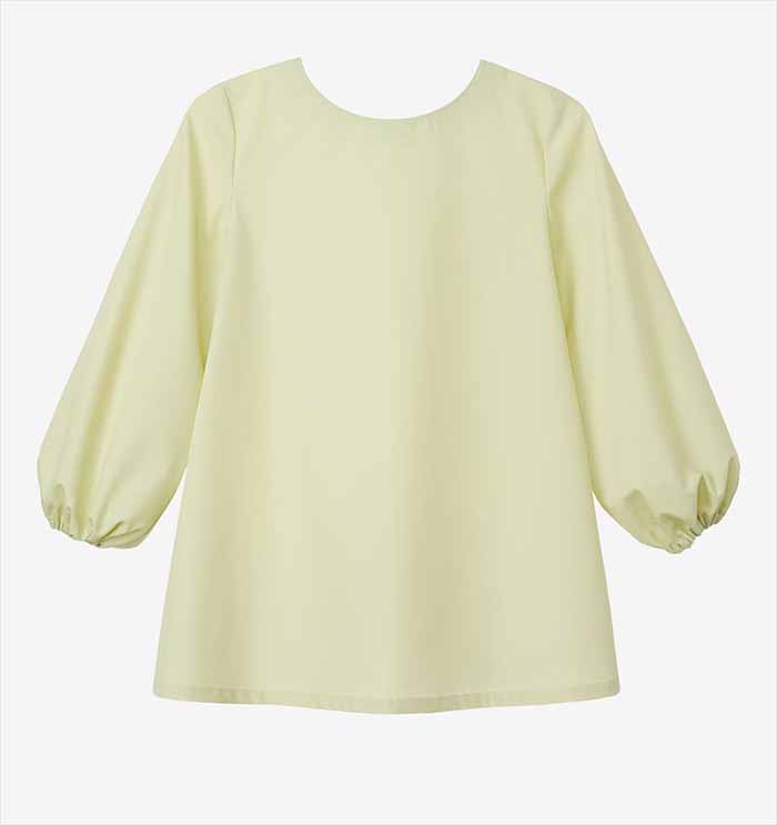 Pattern/pattern Voluminous Sleeve Blouse - nomura tailor