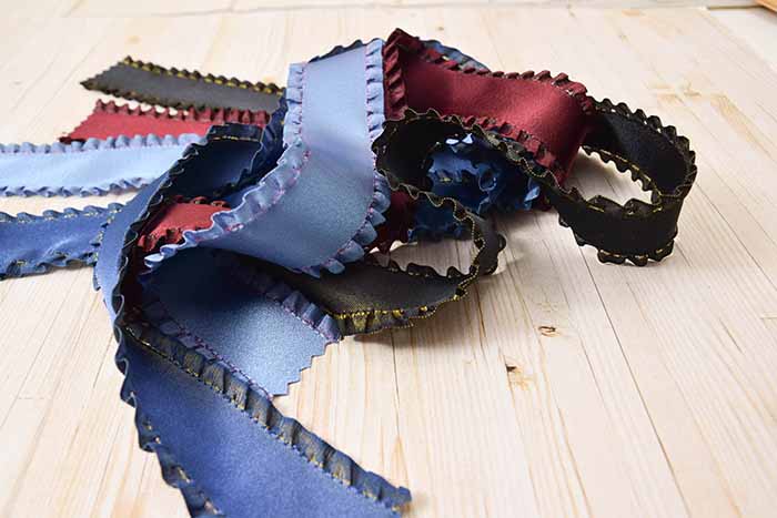 Konishi Ribbon Fantasy Flyflill Satin Ribbon 30mm - nomura tailor