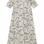 Pattern/pattern High neck long dress - nomura tailor