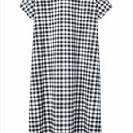 Pattern/pattern Loose wide dress - nomura tailor