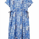 Pattern/pattern Loose wide dress - nomura tailor