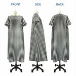 Pattern/pattern Loose wide dress - nomura tailor