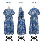 Pattern/pattern Loose wide dress - nomura tailor