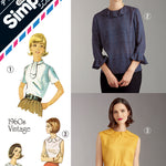 Paper / pattern design color blouse - nomura tailor