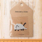 2way adhesive emblem embroidery sticker 8 - nomura tailor