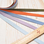 Mat satin ribbon 6mm - nomura tailor