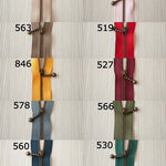YKK metal zipper with ball No. 3 size 14cm [antique gold] - nomura tailor