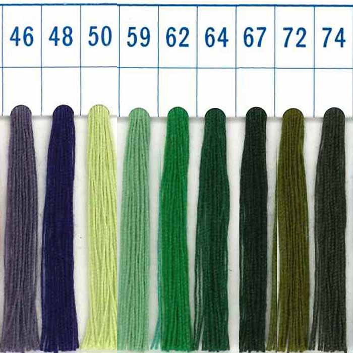 High Spun Button-fastening Yarn 20 count 30m "Cold Color" - nomura tailor