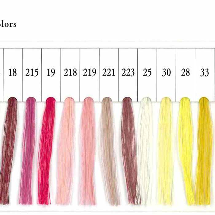 High spun lock sewing machine thread 90 count 1500m [Warm color] - nomura tailor