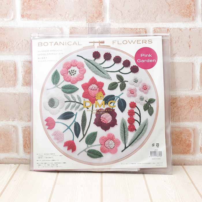 DMC Botanical Flowers Wheel Stitch - nomura tailor