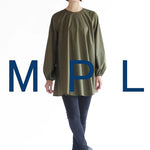 Pattern / pattern puff sleeve flare tunic - nomura tailor