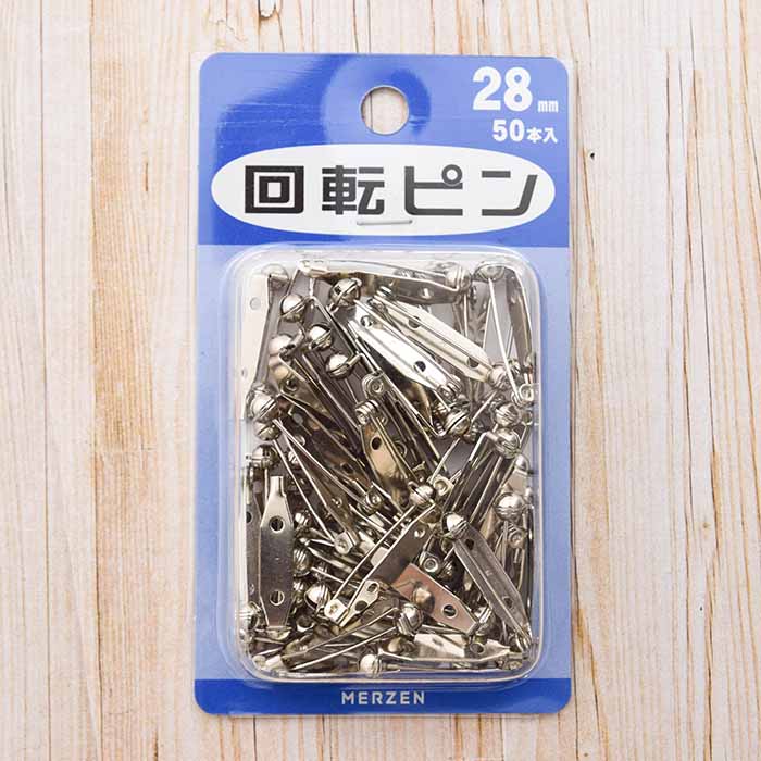 Rotated pin 28mm 50 pieces - nomura tailor