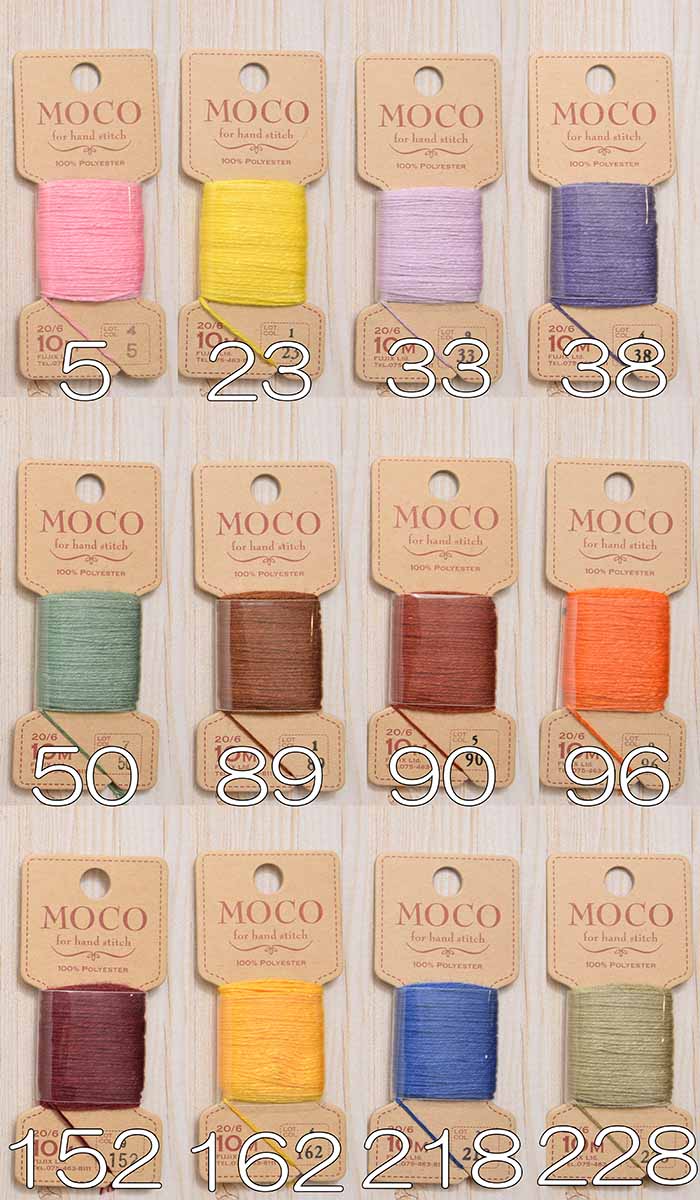 Hand -sewn stitch thread MOCO - nomura tailor